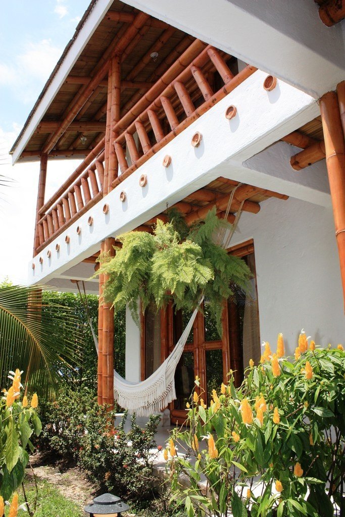 Bambus Balkon