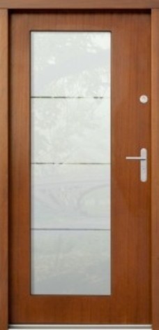 Vchodové dveře do domu v ceně do 28.700 Kč