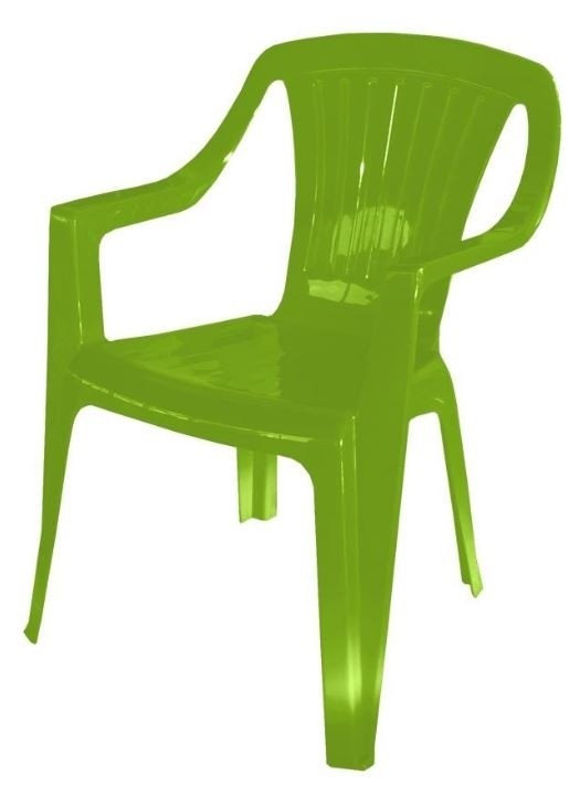 Fotografie plastových židlí Jerry