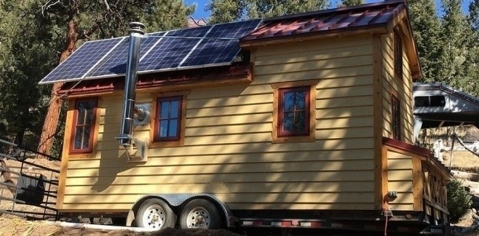 Mobilní tiny house a přípojky