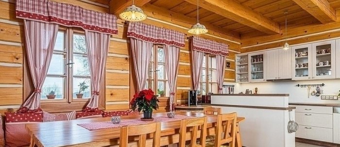 Rustikální venkovská kuchyně inspirace