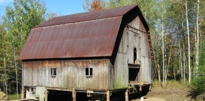Zrekonstruovaná stodola 