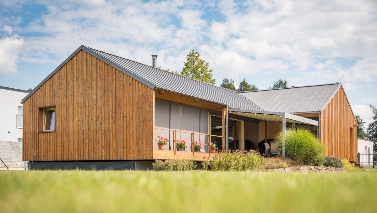 dřevostavba z CLT panelů Novatop