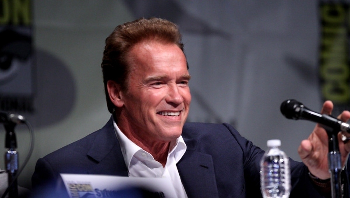 Terminátor Arnold Schwarzenegger bydlí v dřevostavbě
