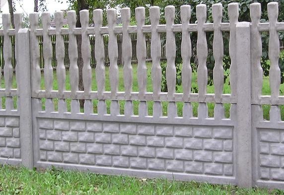 betonové ploty