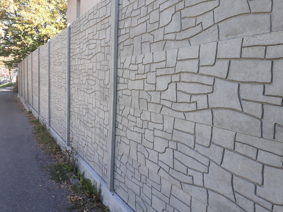 betonové ploty