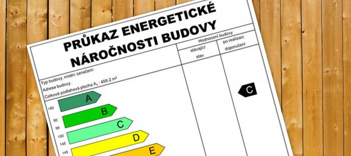 Průkaz energetické náročnosti budovy na dřevě