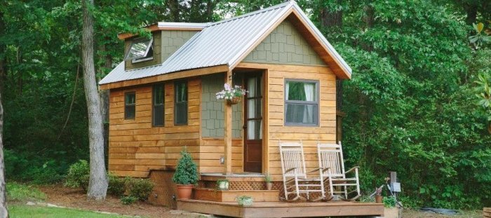 Tiny house může sloužit jako chatka, ale i trvalé bydlení