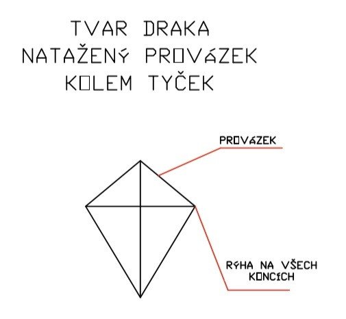 Létající papírový drak návod a výroba