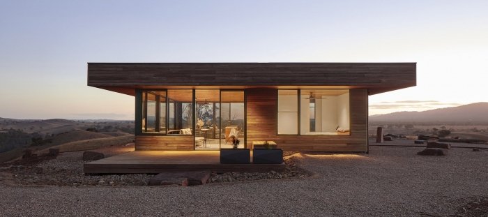 Nádherný dům v poušti dokáže odolat ničivým australským požárům