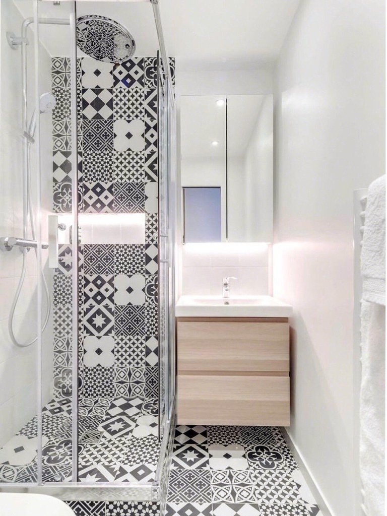 moderní malá koupelna inspirace