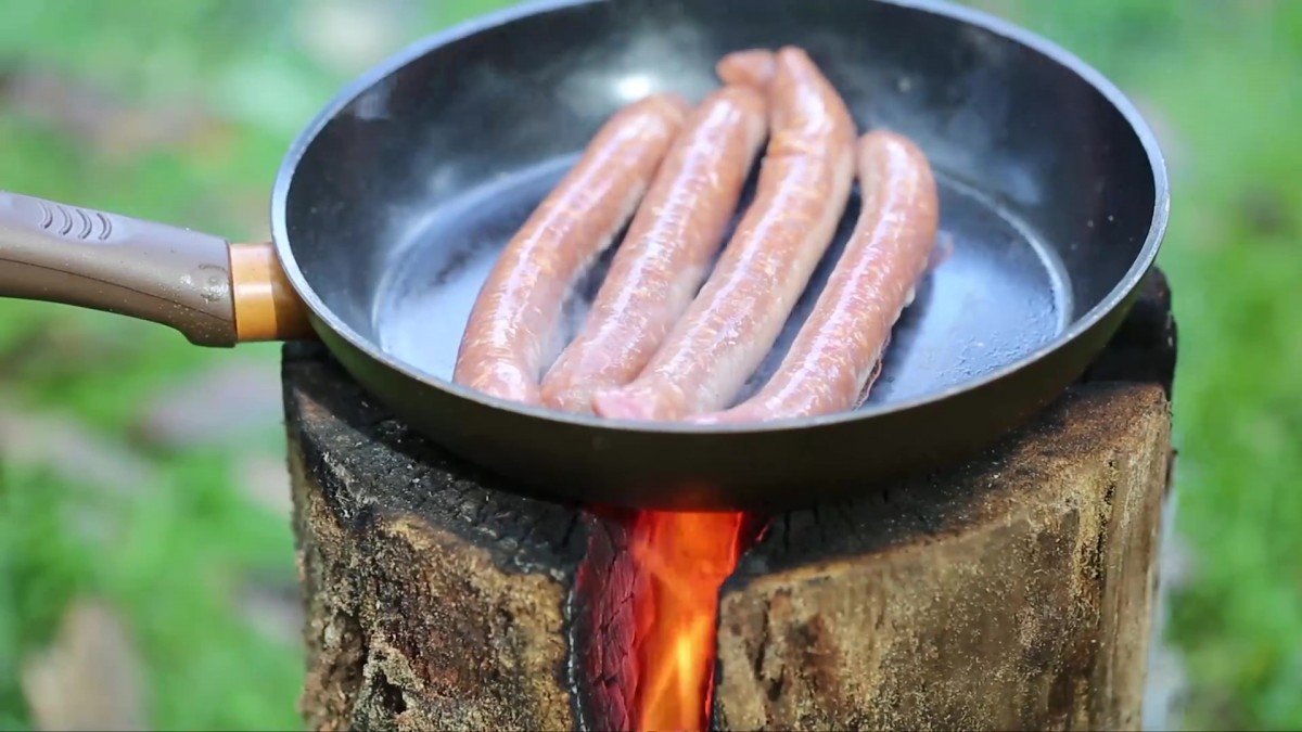 Výroba švédské pochodně
