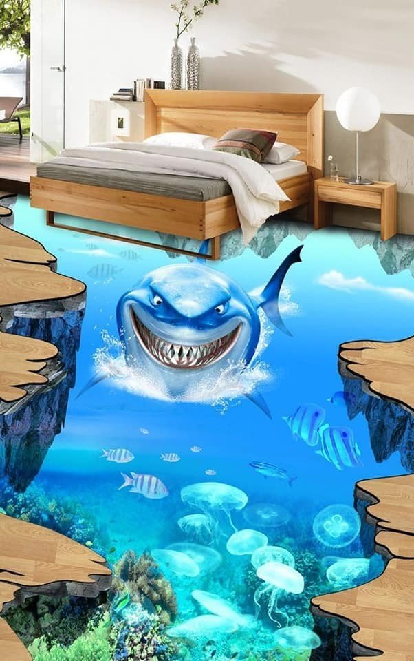 3D epoxidové podlahy