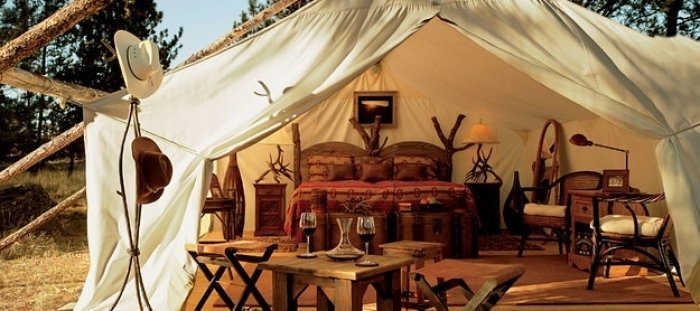 Glamping je novým trendem českých dovolených