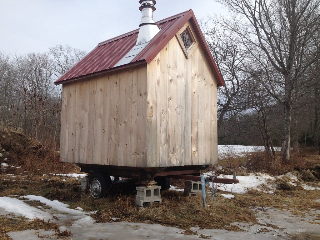 venkovní sauna