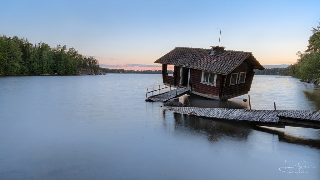 venkovní sauna