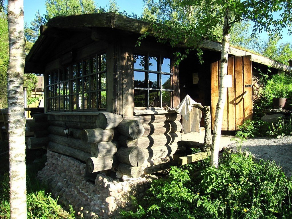 venkovní sauna