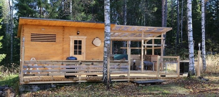 Finská sauna svépomocí