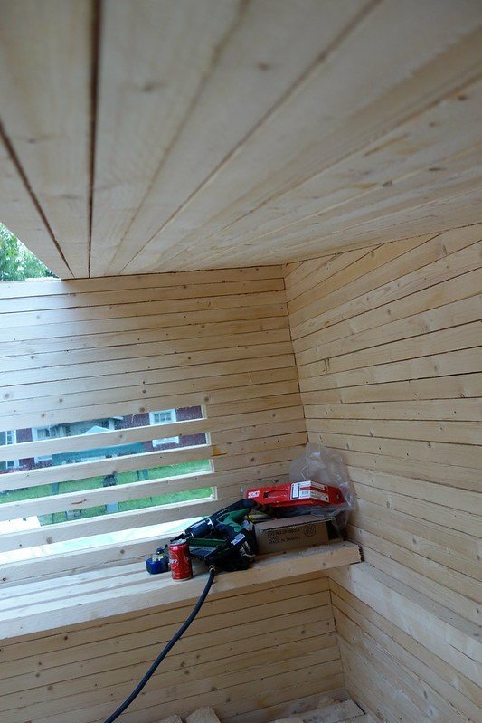 Finská sauna svépomocí