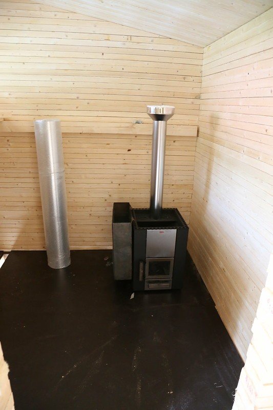 Finská sauna svépomocí