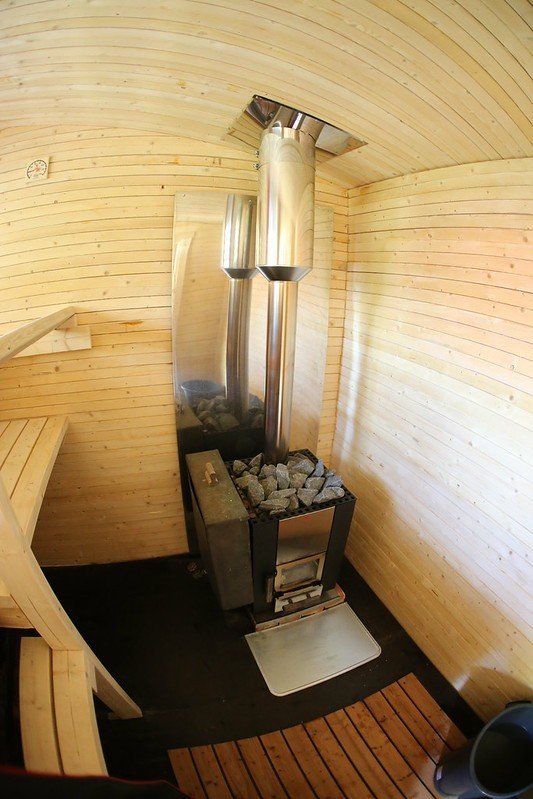 Finská sauna svépomocí