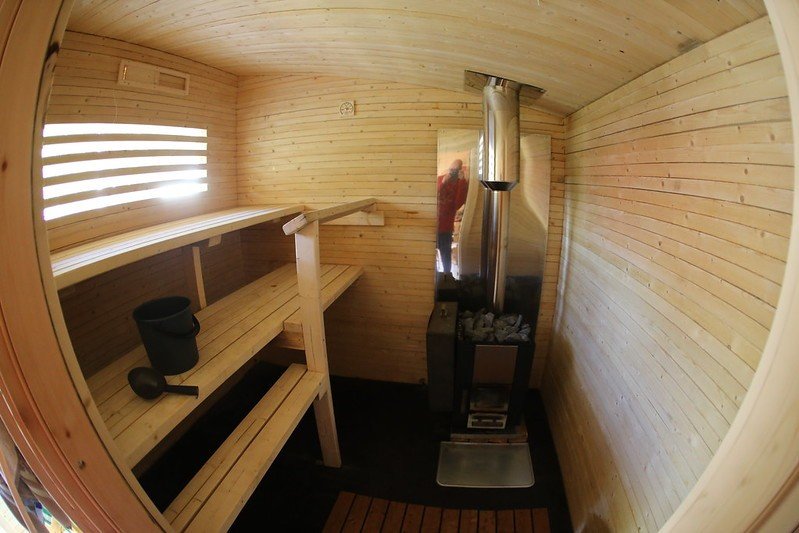 Finská sauna svépomocí