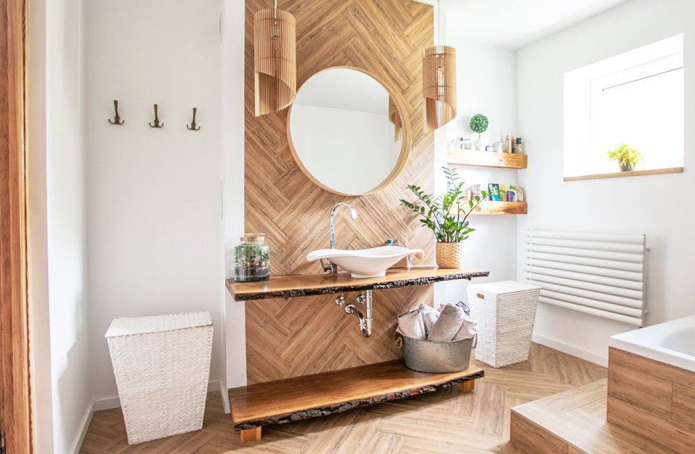 moderní malá koupelna - inspirace