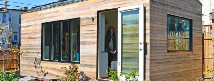 tiny house domečky různých stylů a tvarů