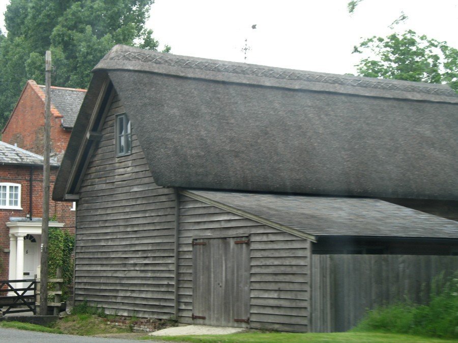 došková střecha