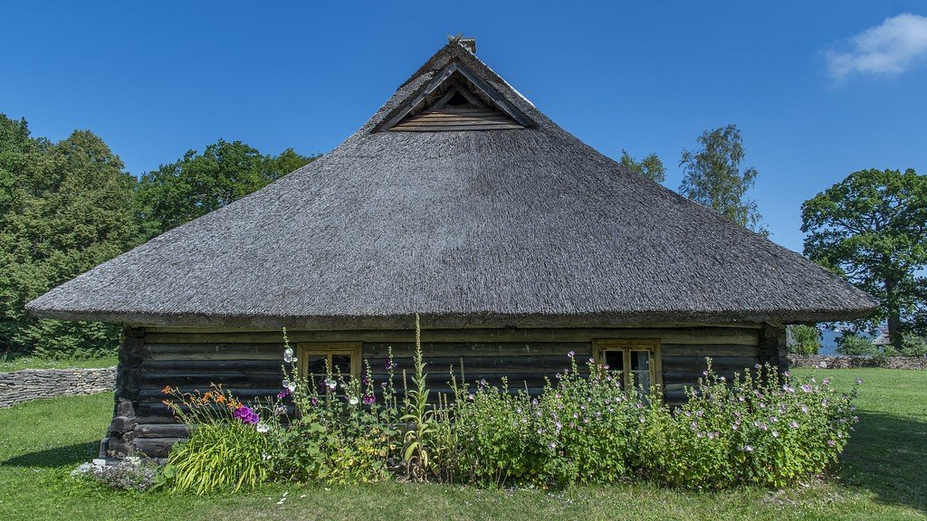 došková střecha