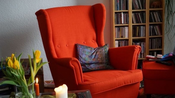 Čtecí koutek a relaxační křeslo inspirace