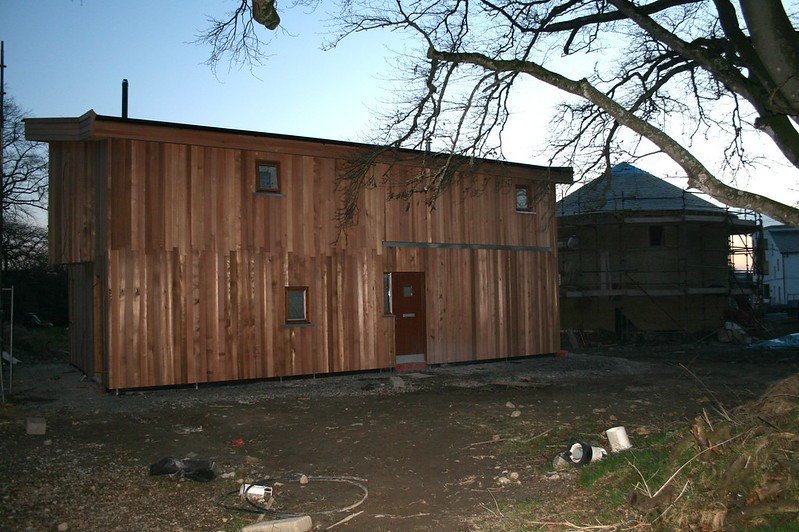 montáž dřevostavby krok za krokem