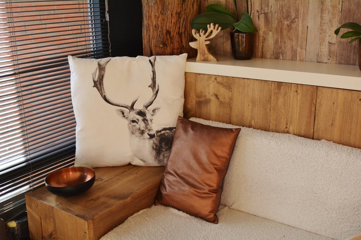 boho styl ložnice