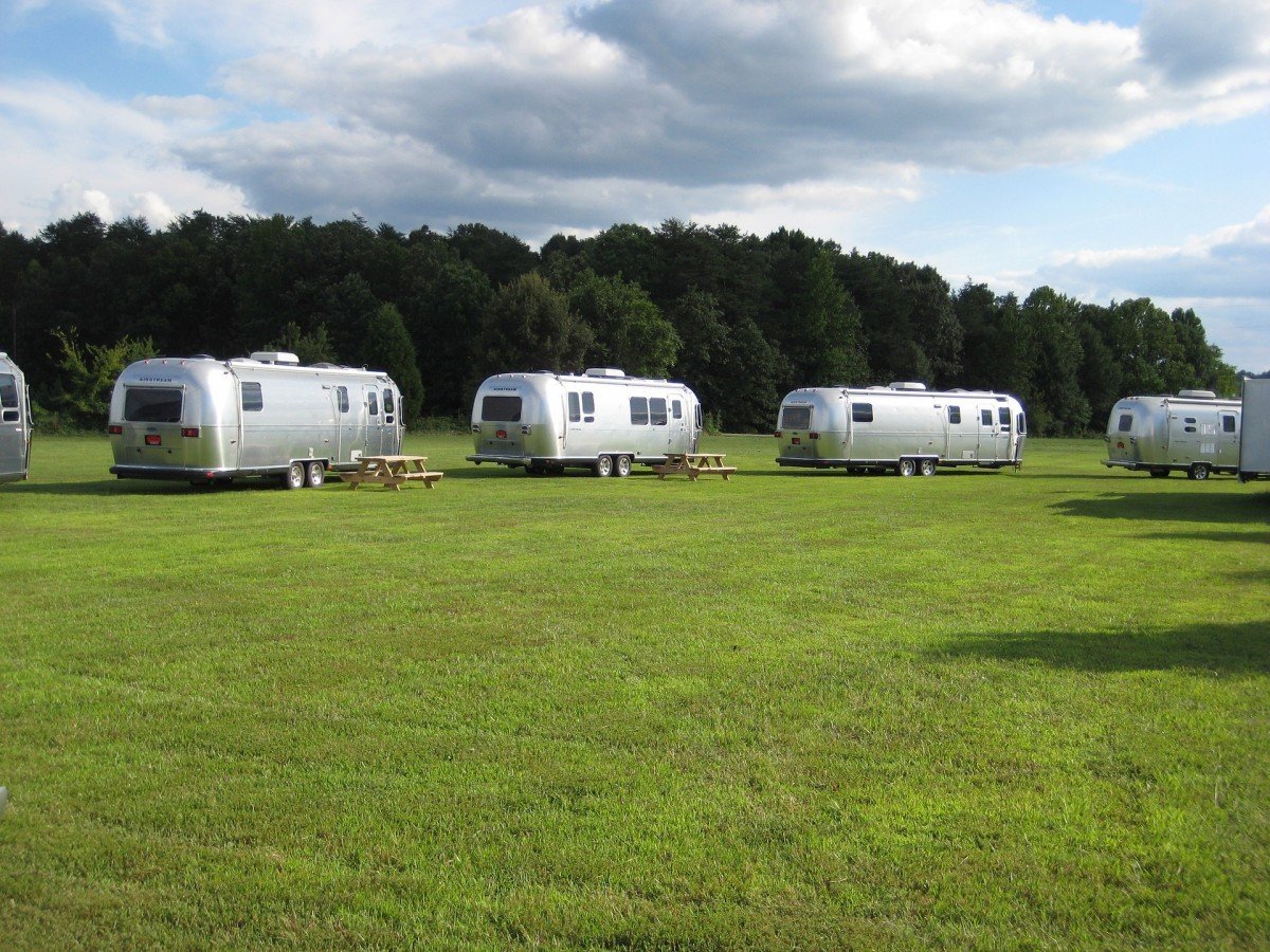 glamping airstream