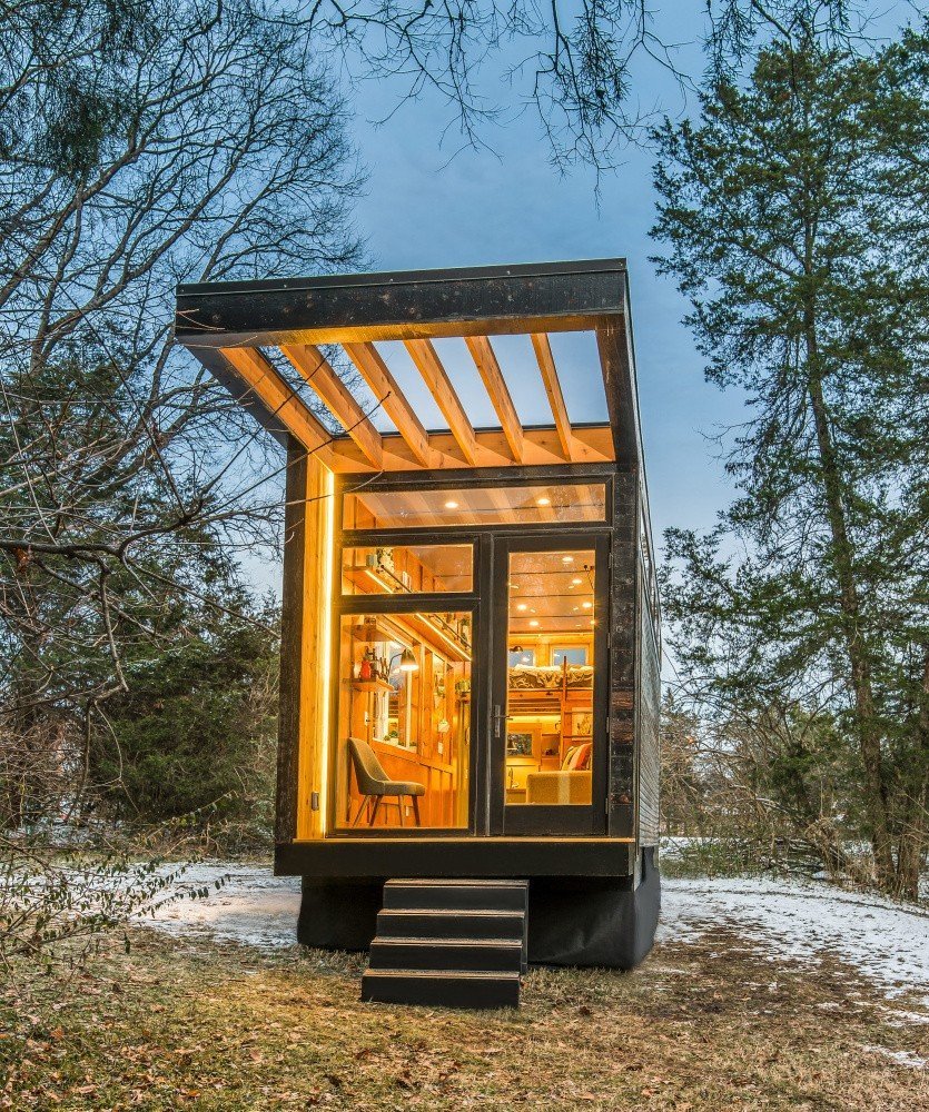 Tiny house pro spisovatelku
