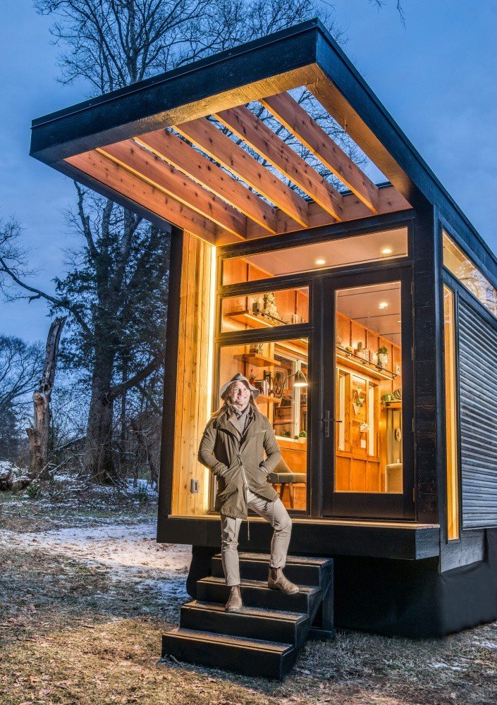 Tiny house pro spisovatelku