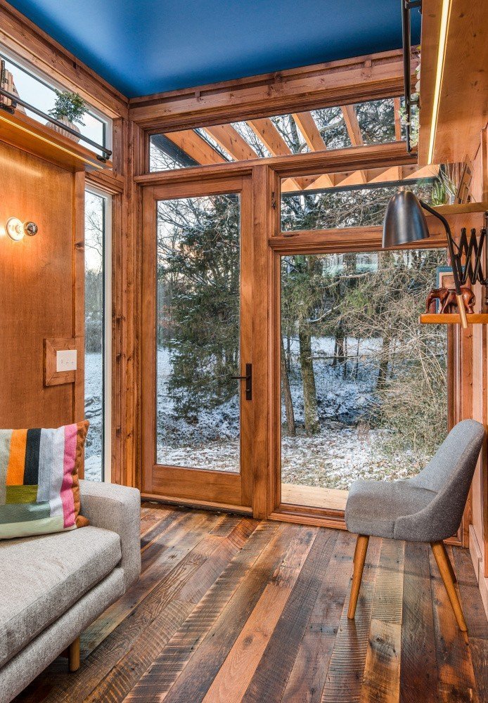 Tiny house pro spisovatelku