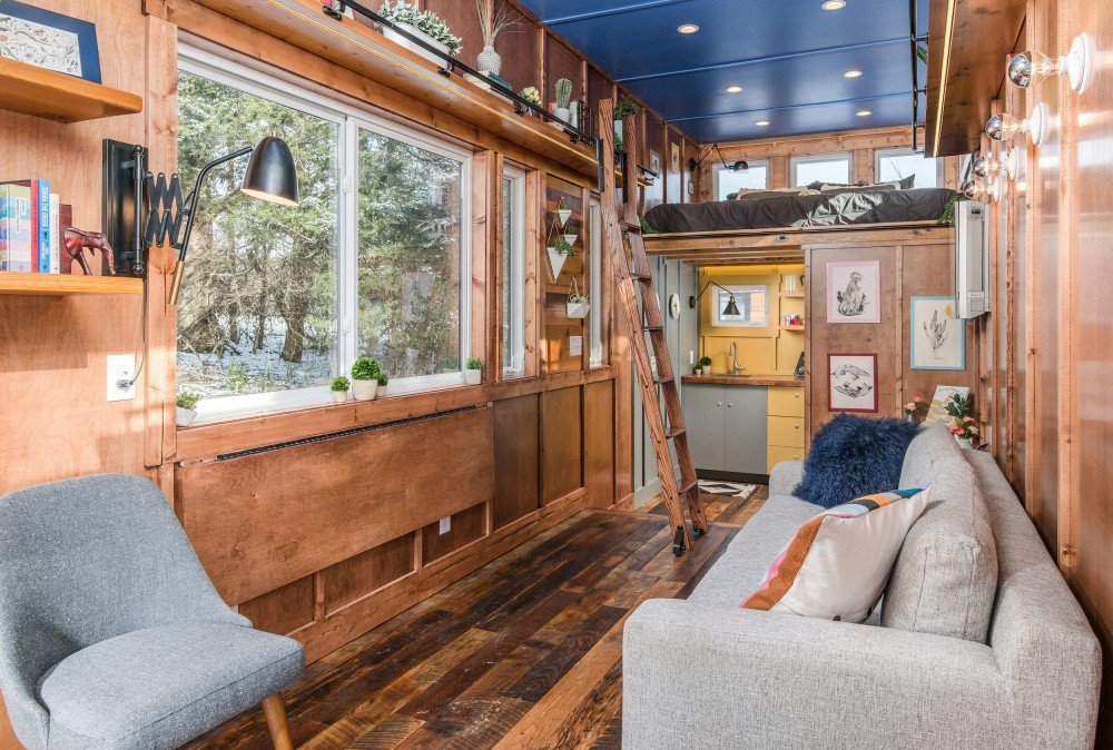Tiny house pro spisovatelku