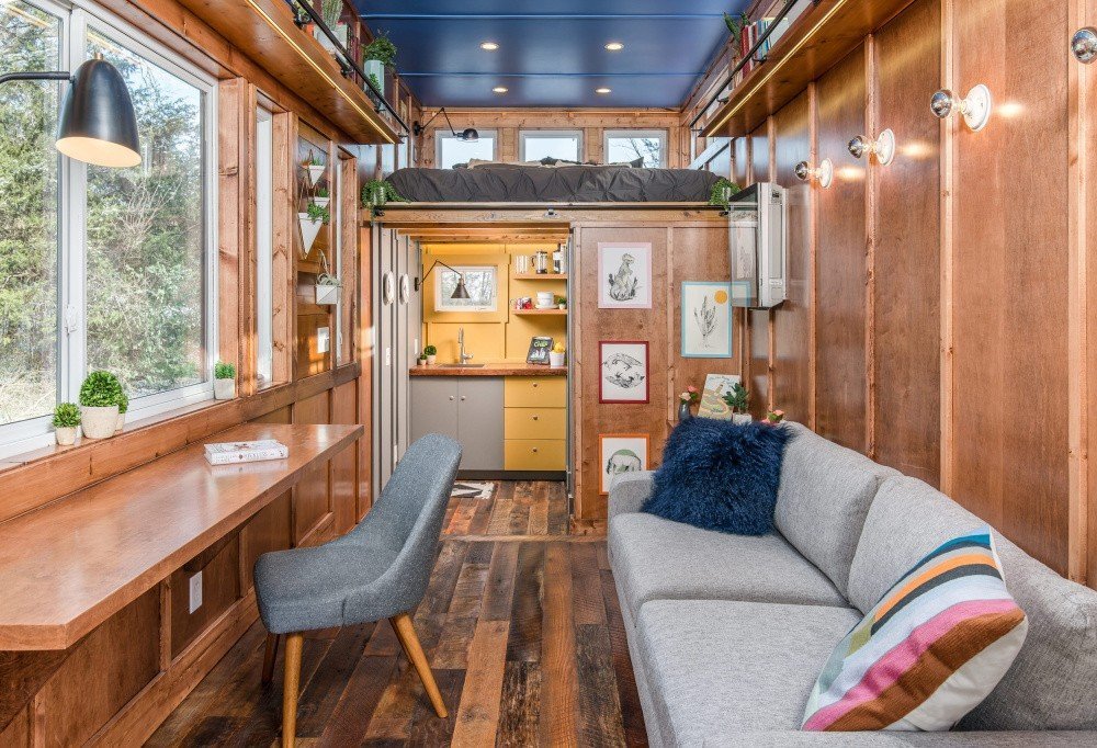 Tiny house pro spisovatelku