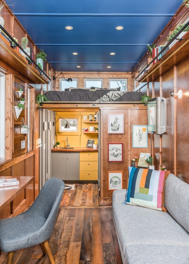 Tiny house pro spisovatelku