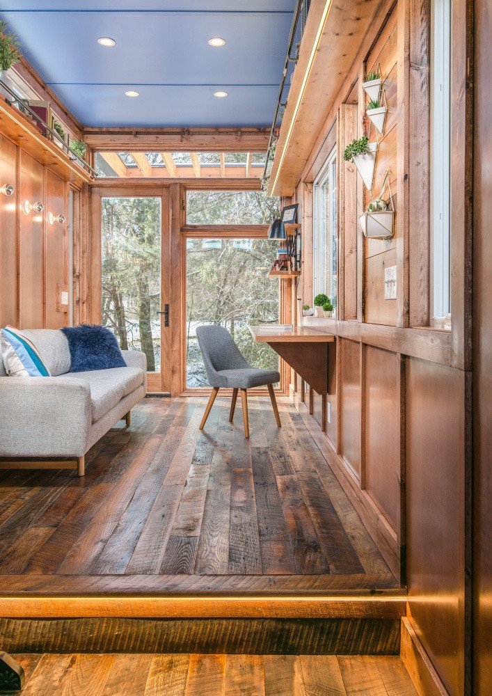 Tiny house pro spisovatelku
