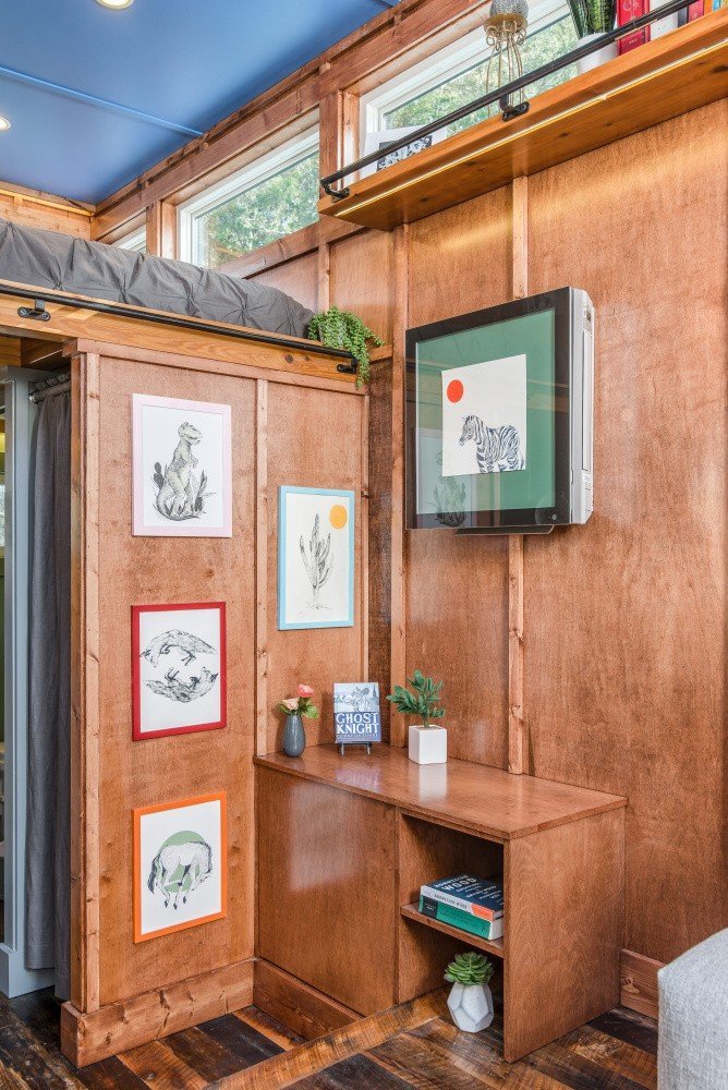 Tiny house pro spisovatelku