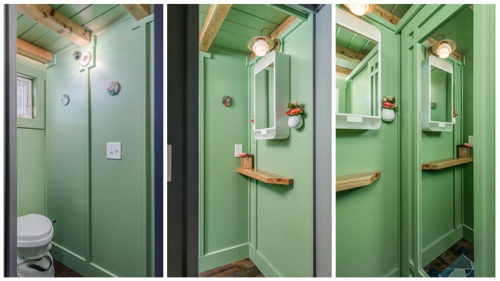 Koupelna v tiny house