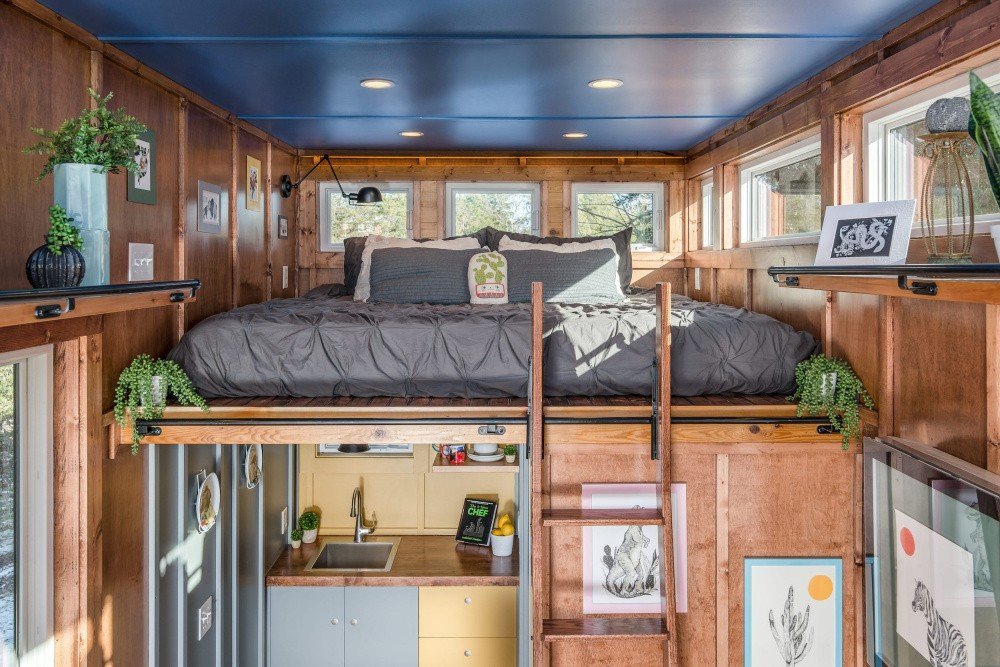 Tiny house pro spisovatelku