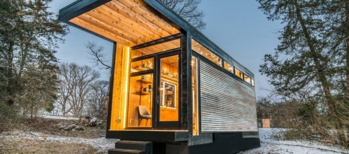Luxusní Tiny house pro spisovatelku