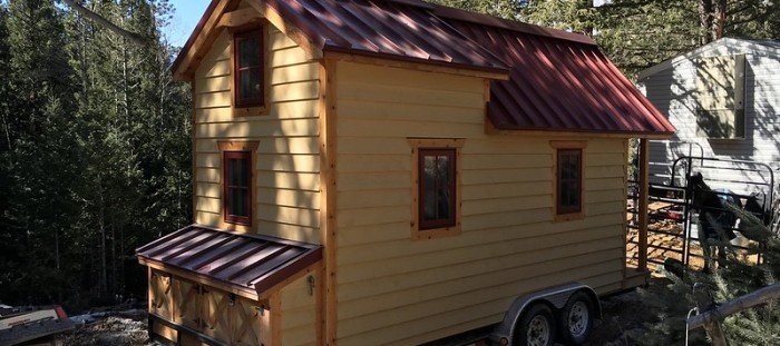Mobilní tiny house a přípojky