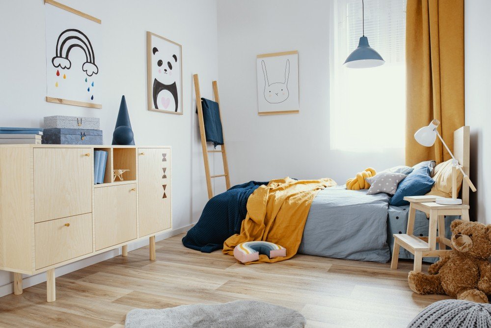 dětský pokoj skandinávský styl