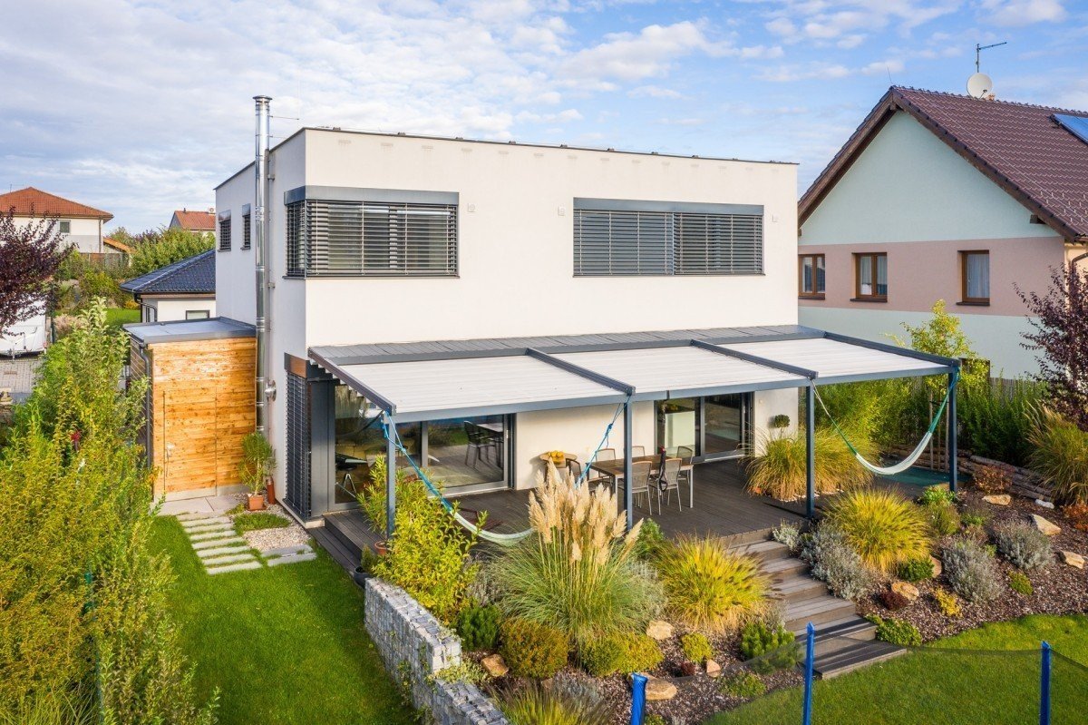 lehká hliníková pergola