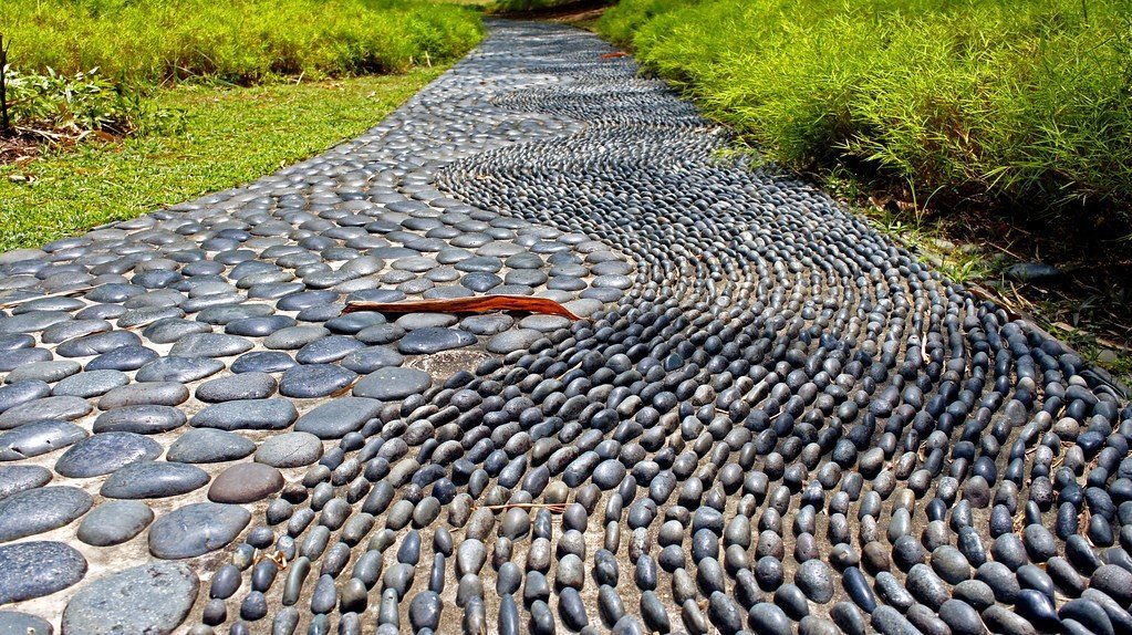 mozaika chodník