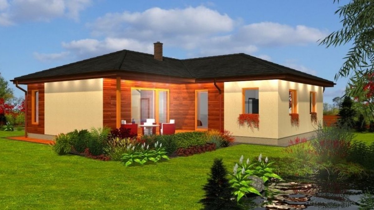 bungalov 5+kk do tvaru L Savignon
